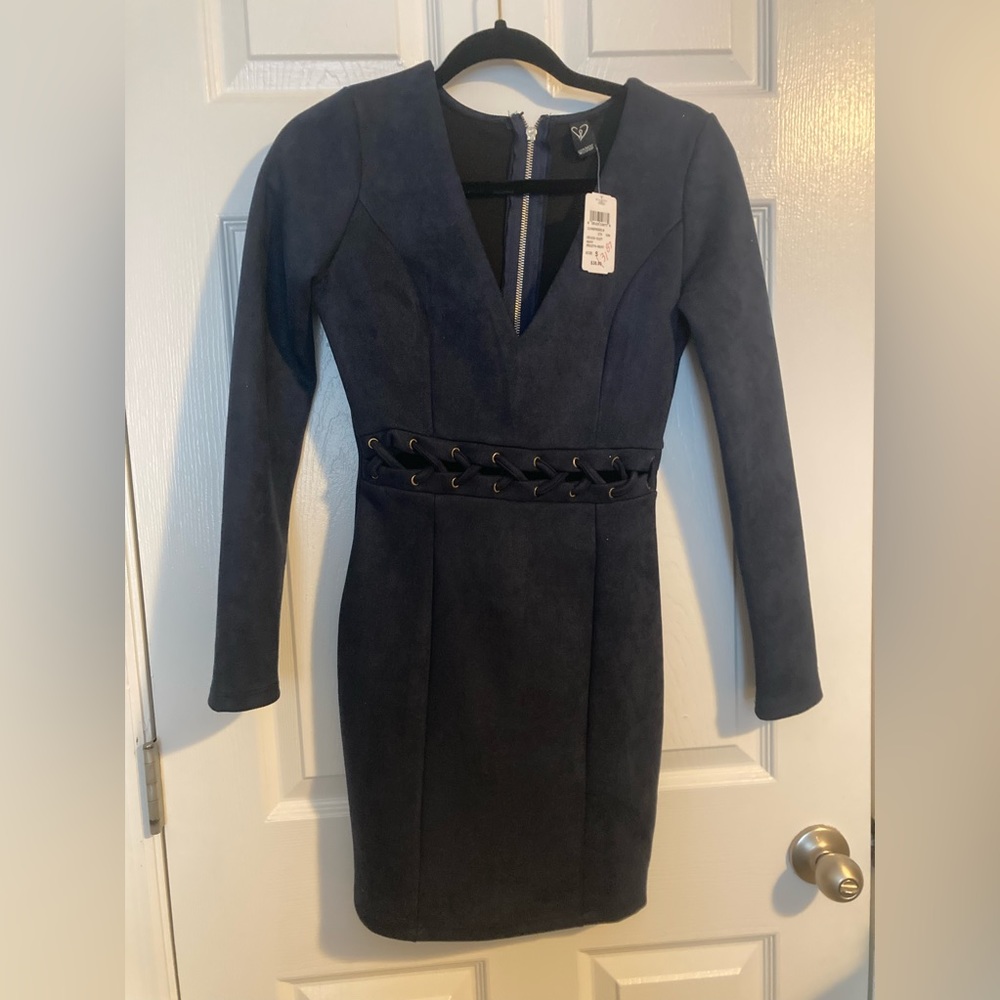 Navy blue Windsor dress